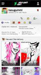 Mobile Screenshot of kasugummi.deviantart.com