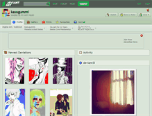 Tablet Screenshot of kasugummi.deviantart.com