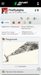Mobile Screenshot of fireflyalpha.deviantart.com