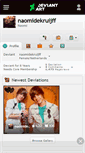 Mobile Screenshot of naomidekruijff.deviantart.com