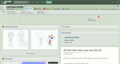 Desktop Screenshot of captainxcookies.deviantart.com
