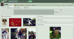 Desktop Screenshot of anoska.deviantart.com