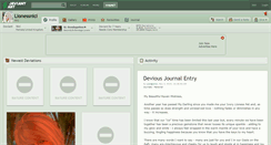 Desktop Screenshot of lionessnici.deviantart.com