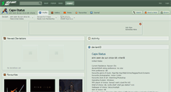 Desktop Screenshot of capo-status.deviantart.com