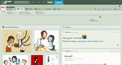 Desktop Screenshot of annetsai.deviantart.com