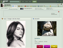 Tablet Screenshot of jewlecho.deviantart.com