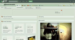 Desktop Screenshot of differentviewpoint.deviantart.com