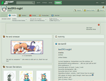 Tablet Screenshot of lexi593-ncgirl.deviantart.com