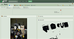 Desktop Screenshot of pocun.deviantart.com