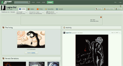 Desktop Screenshot of legna-siul.deviantart.com