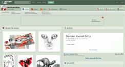 Desktop Screenshot of camiloandres.deviantart.com