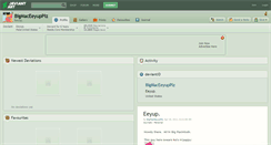 Desktop Screenshot of bigmaceeyupplz.deviantart.com