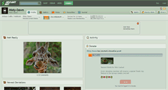 Desktop Screenshot of misty-dawn.deviantart.com