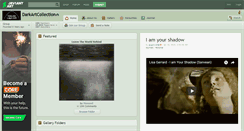 Desktop Screenshot of darkartcollection.deviantart.com