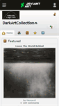 Mobile Screenshot of darkartcollection.deviantart.com