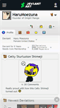Mobile Screenshot of harumoezuna.deviantart.com