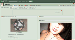 Desktop Screenshot of colorswirl.deviantart.com