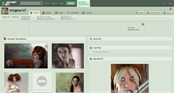 Desktop Screenshot of morgana147.deviantart.com