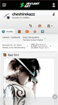 Mobile Screenshot of cheshirekazz.deviantart.com