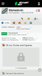 Mobile Screenshot of itismestwin.deviantart.com