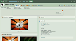 Desktop Screenshot of lh-ninjachicken.deviantart.com