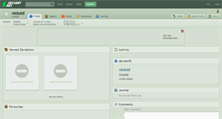 Desktop Screenshot of nickeld.deviantart.com