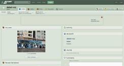 Desktop Screenshot of debel-vnz.deviantart.com
