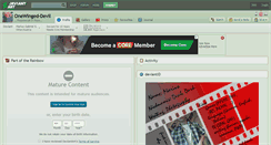 Desktop Screenshot of onewinged-devil.deviantart.com