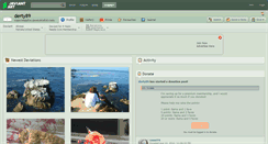Desktop Screenshot of derty89.deviantart.com