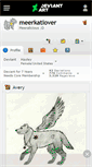 Mobile Screenshot of meerkatlover.deviantart.com