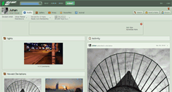 Desktop Screenshot of juhan.deviantart.com