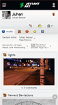 Mobile Screenshot of juhan.deviantart.com