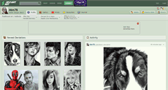 Desktop Screenshot of mim78.deviantart.com