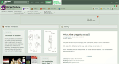 Desktop Screenshot of morganfortuna.deviantart.com