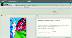 Desktop Screenshot of frittica.deviantart.com