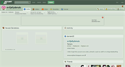 Desktop Screenshot of eviljellydonuts.deviantart.com