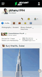 Mobile Screenshot of pbhanu1994.deviantart.com