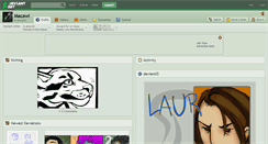 Desktop Screenshot of macawi.deviantart.com