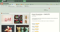 Desktop Screenshot of kiwicrochet.deviantart.com