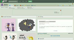 Desktop Screenshot of jlx14.deviantart.com