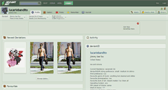 Desktop Screenshot of lucariobandito.deviantart.com