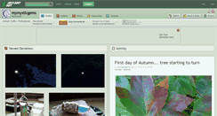 Desktop Screenshot of mymysticgems.deviantart.com