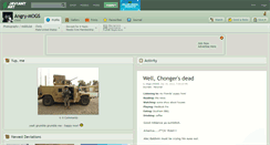 Desktop Screenshot of angry-mogs.deviantart.com