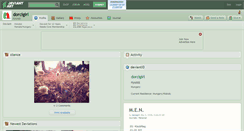 Desktop Screenshot of dorcigirl.deviantart.com