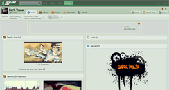 Desktop Screenshot of dark-tsuna.deviantart.com