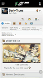 Mobile Screenshot of dark-tsuna.deviantart.com