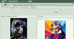 Desktop Screenshot of ndop.deviantart.com