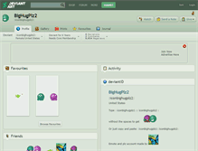 Tablet Screenshot of bighugplz2.deviantart.com