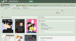 Desktop Screenshot of kkm-fans.deviantart.com