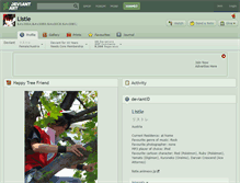 Tablet Screenshot of listle.deviantart.com